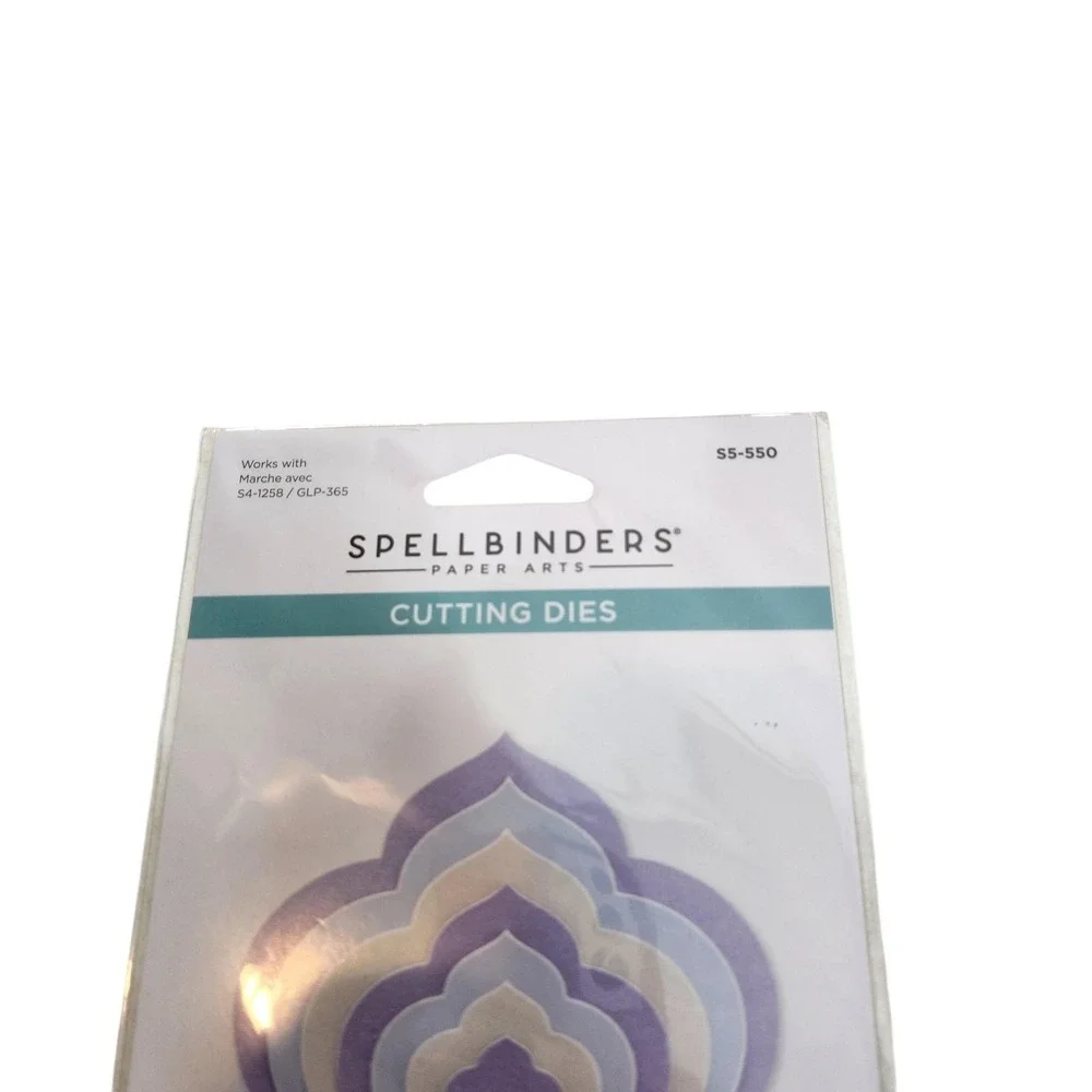 Spellbinders Essential Floral Reflection 7 Cutting Dies S5-550 Cards Scrapbook